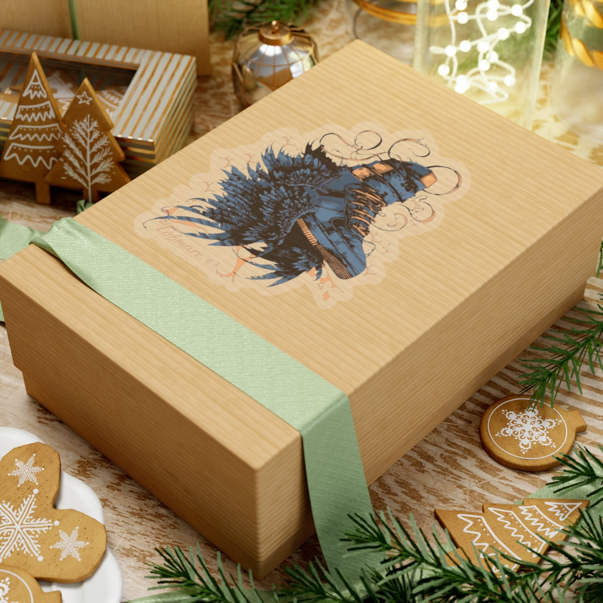 Stylish Urban Sneakers Kiss-Cut Stickers | Unique Art for Laptops & Decor