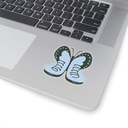 Whimsical Butterfly Kiss-Cut Stickers - Perfect for Laptops, Journals, and Gifts