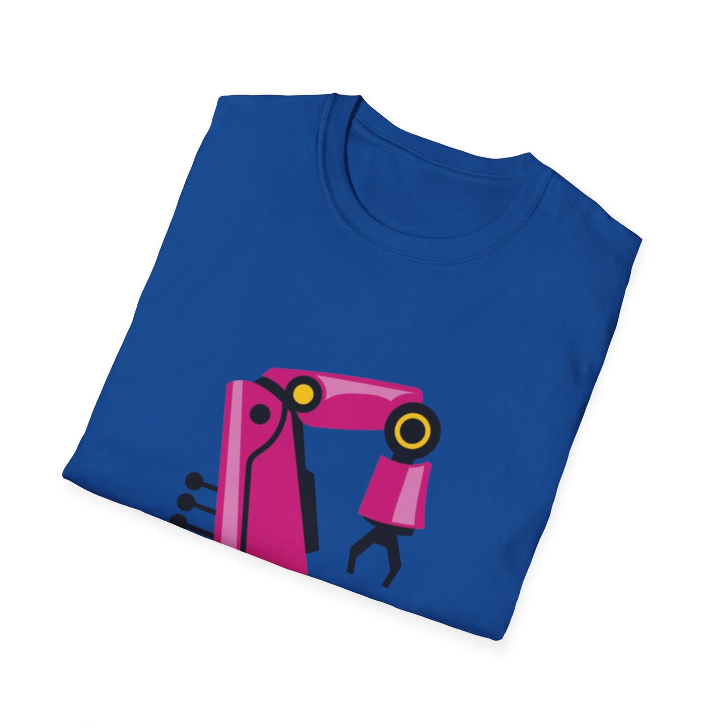 Robotic Technology Unisex Softstyle T-Shirt - Perfect Gift for Tech Enthusiasts
