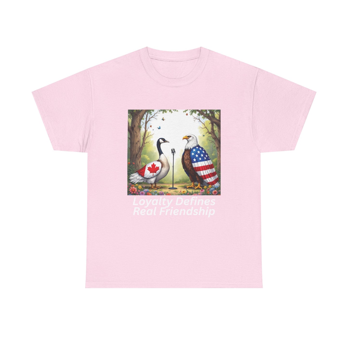 Loyalty Defines Real Friendship Unisex Heavy Cotton Tee