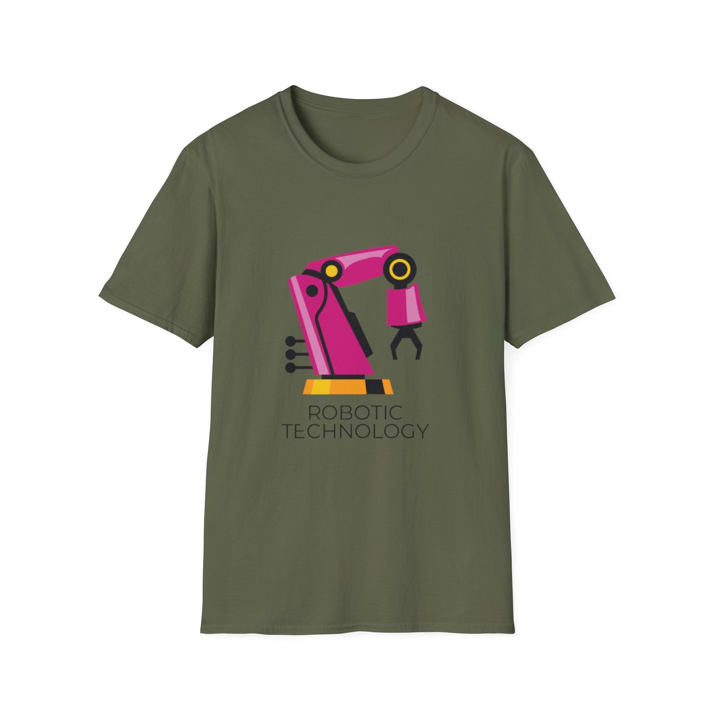 Robotic Technology Unisex Softstyle T-Shirt - Perfect Gift for Tech Enthusiasts