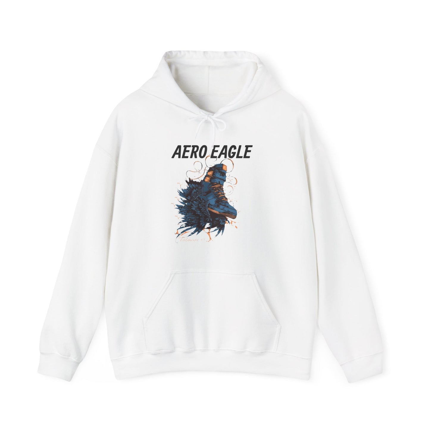 Aero Eagle Graphic Hoodie - Unisex Heavy Blend™ Sweatshirt