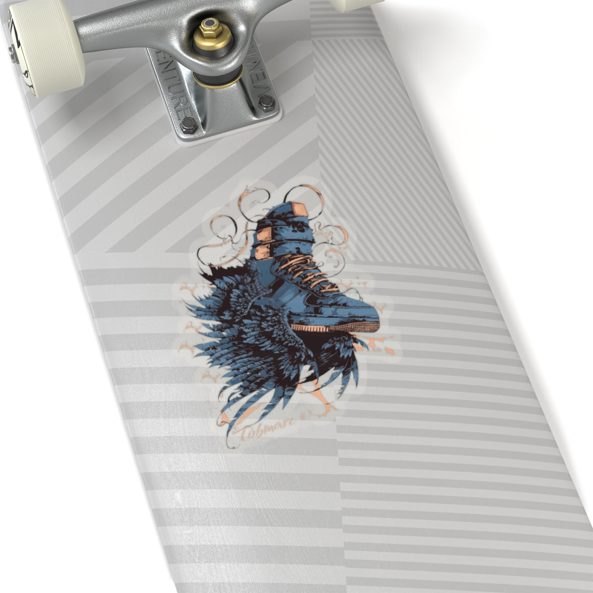 Stylish Urban Sneakers Kiss-Cut Stickers | Unique Art for Laptops & Decor