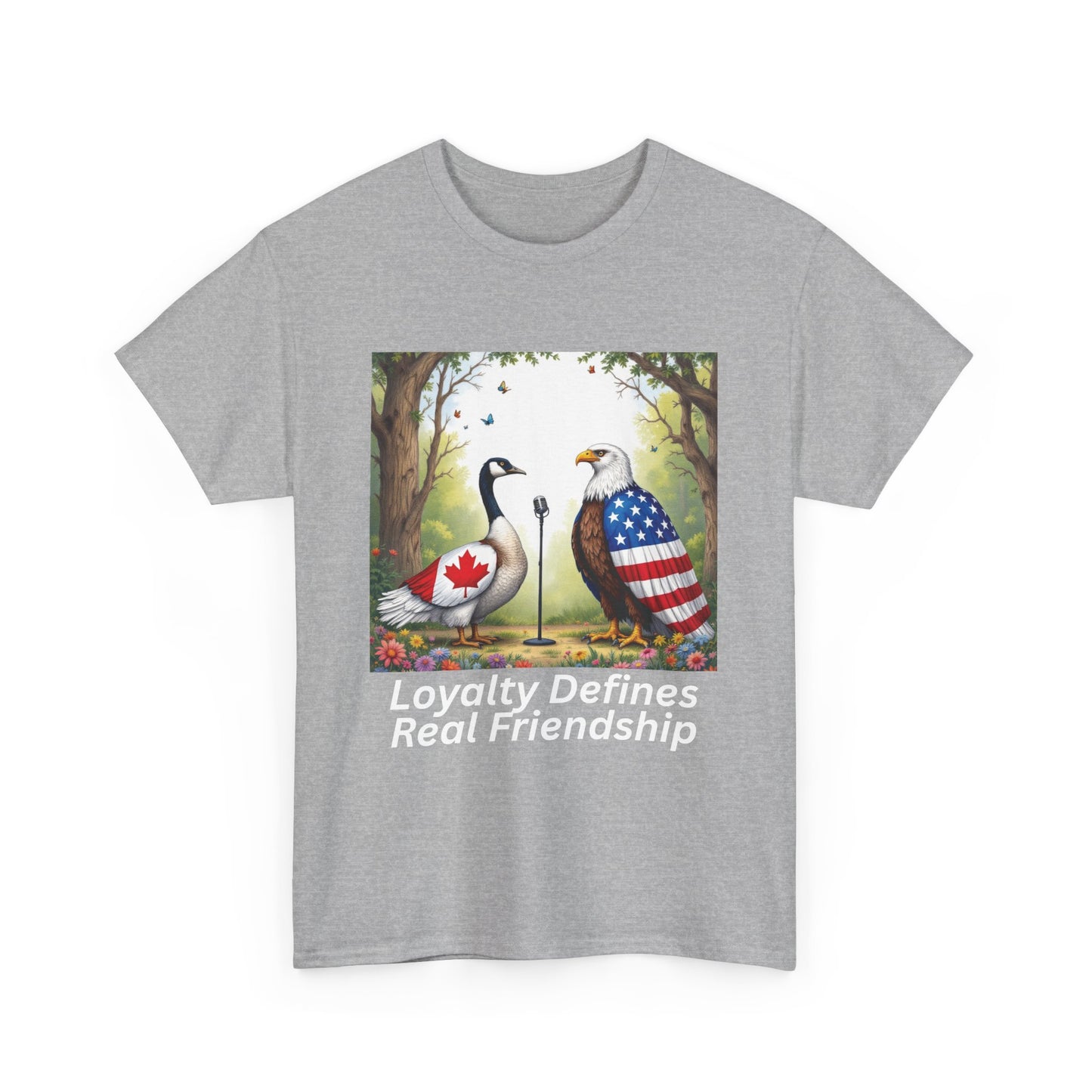 Loyalty Defines Real Friendship Unisex Heavy Cotton Tee