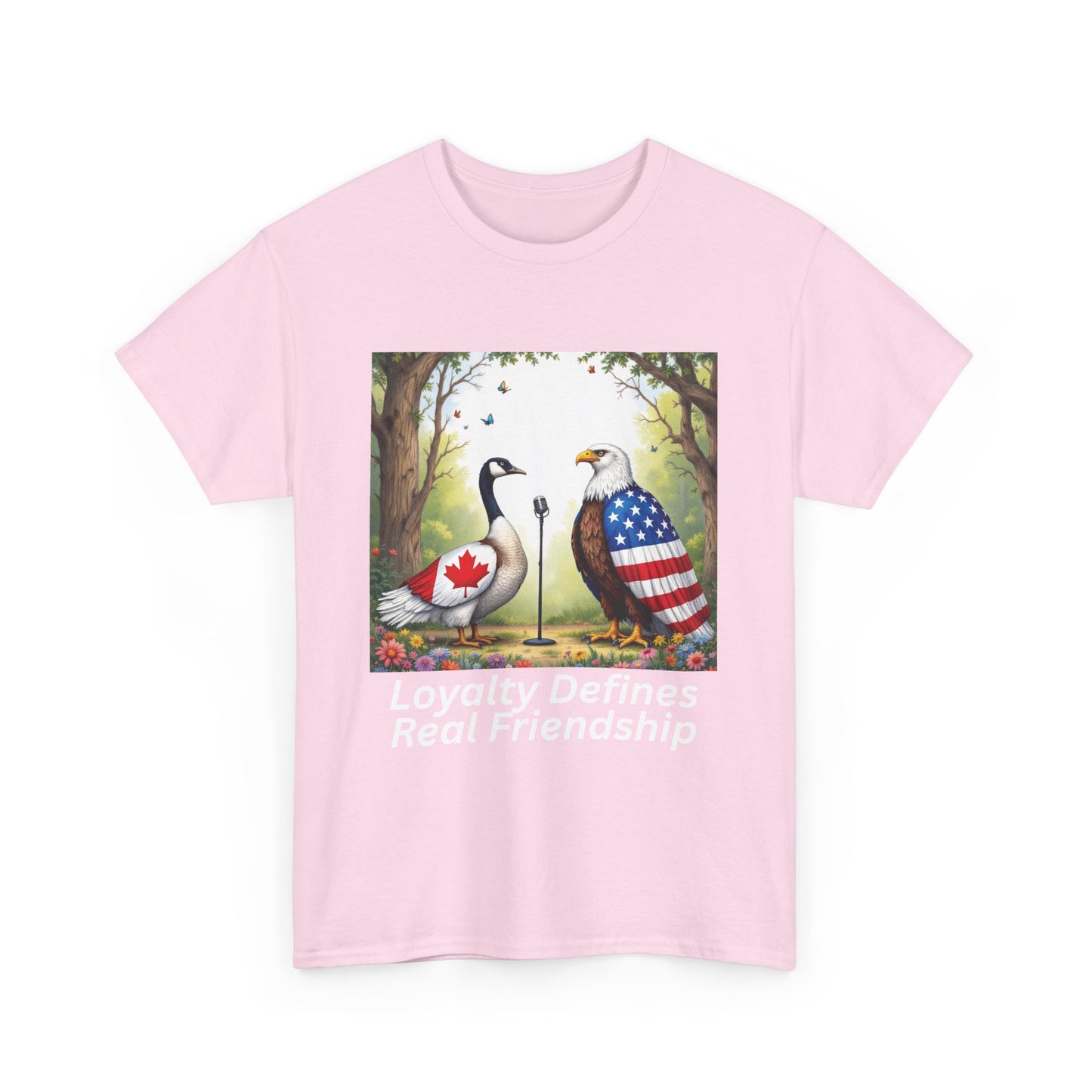 Loyalty Defines Real Friendship Unisex Heavy Cotton Tee