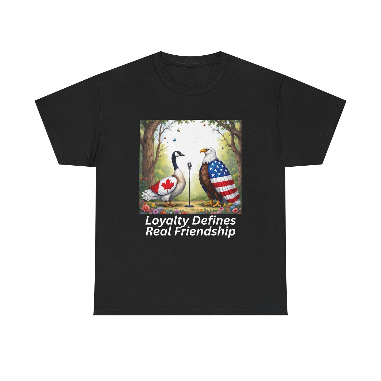 Loyalty Defines Real Friendship Unisex Heavy Cotton Tee