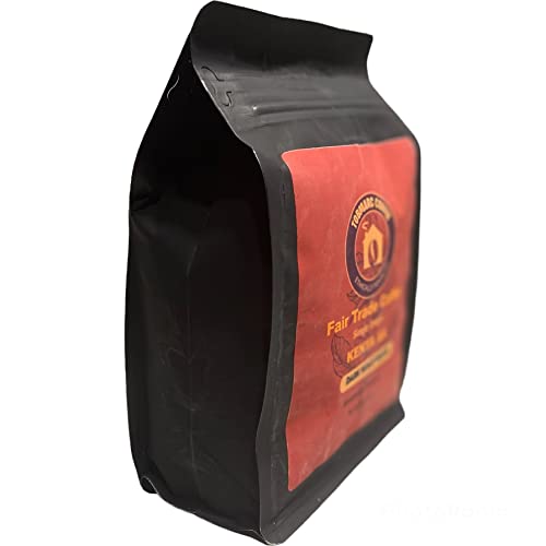 TOBMARC Whole Bean Coffee Kenya AA Single Origin Freshly Roasted Arabica - Medium Roast -340g/12oz