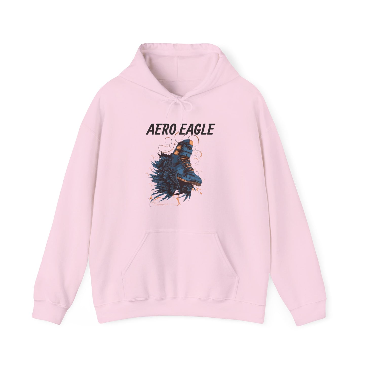 Aero Eagle Graphic Hoodie - Unisex Heavy Blend™ Sweatshirt