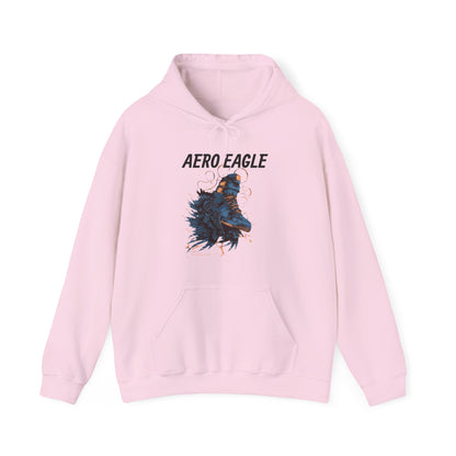 Aero Eagle Graphic Hoodie - Unisex Heavy Blend™ Sweatshirt