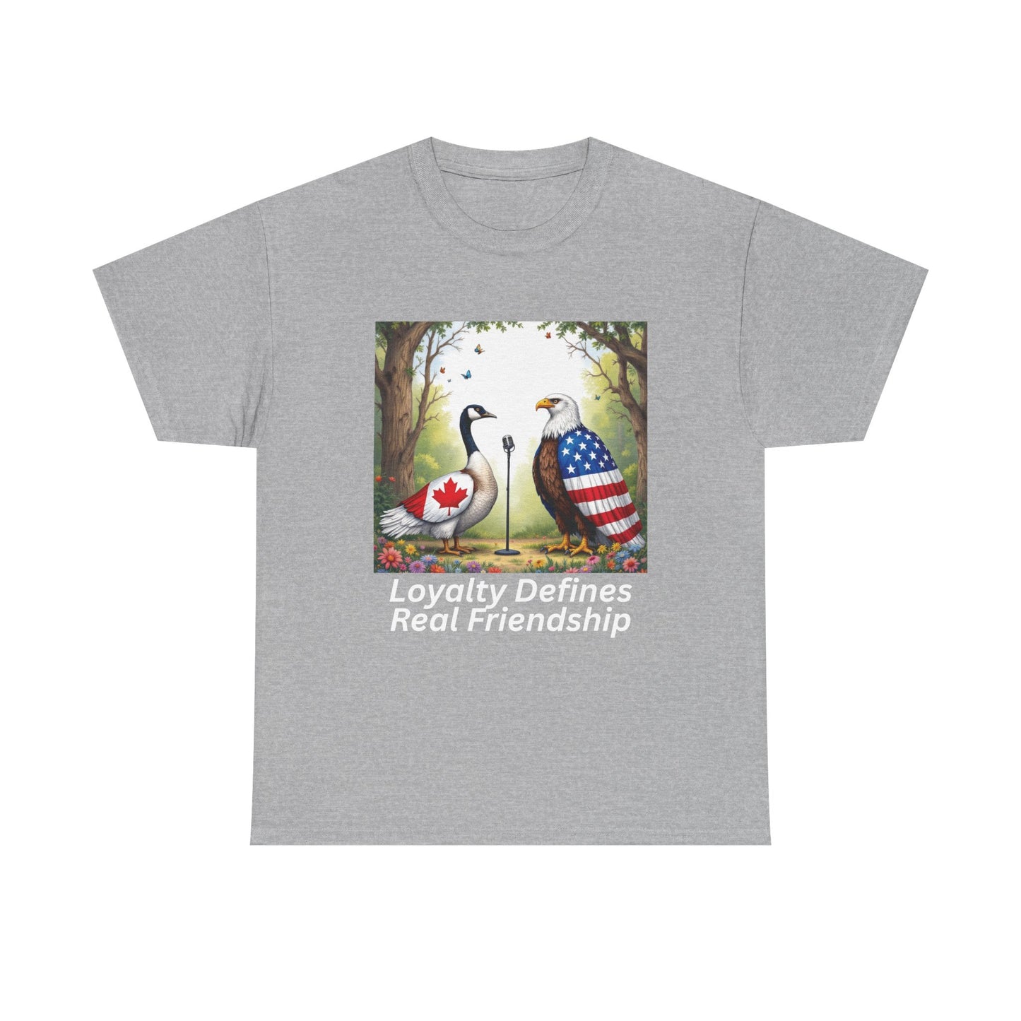 Loyalty Defines Real Friendship Unisex Heavy Cotton Tee