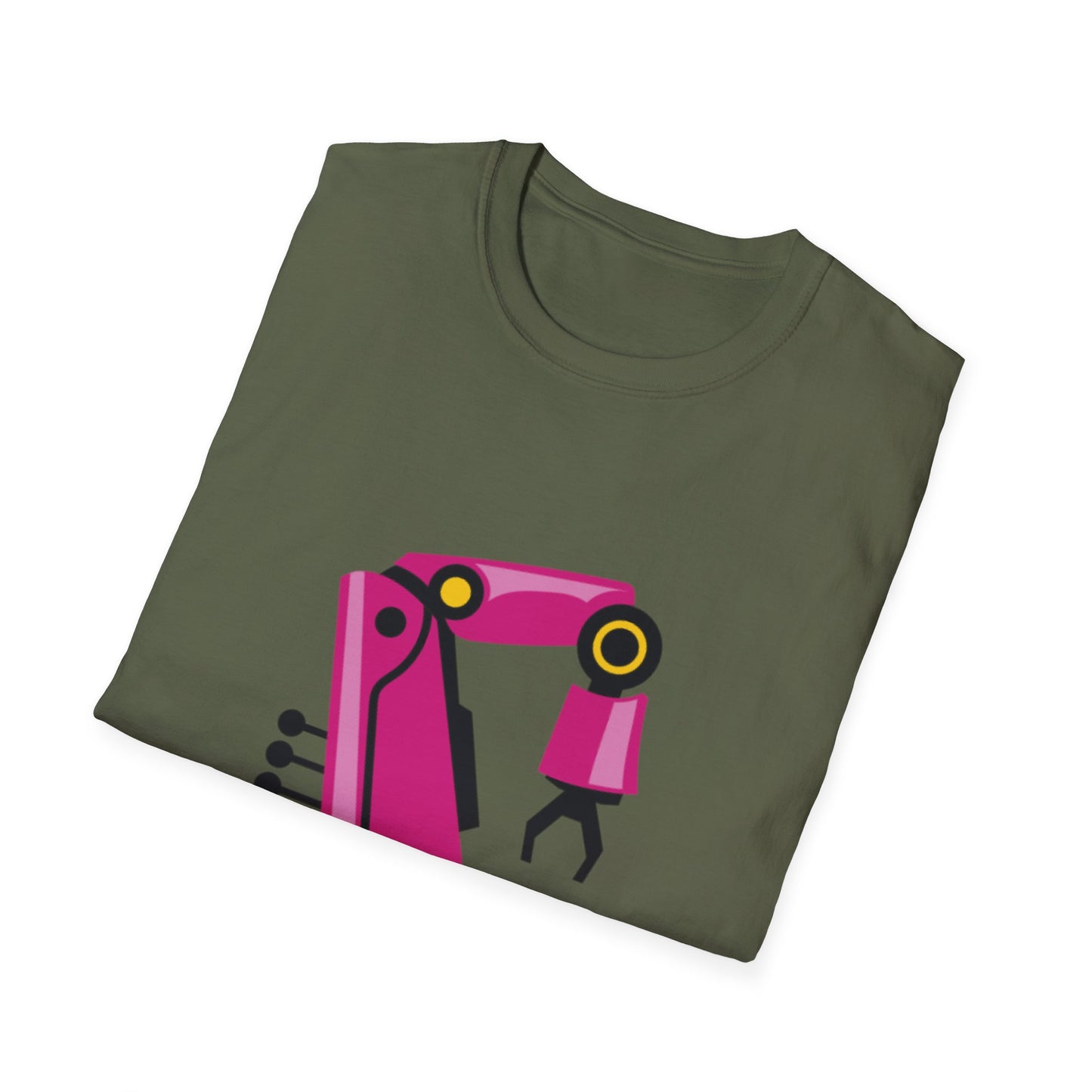 Robotic Technology Unisex Softstyle T-Shirt - Perfect Gift for Tech Enthusiasts