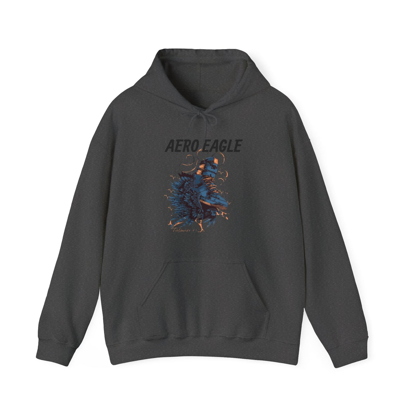 Aero Eagle Graphic Hoodie - Unisex Heavy Blend™ Sweatshirt