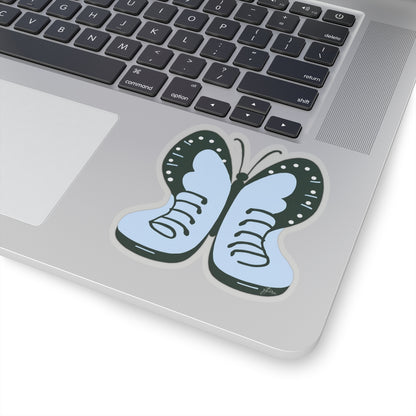 Whimsical Butterfly Kiss-Cut Stickers - Perfect for Laptops, Journals, and Gifts