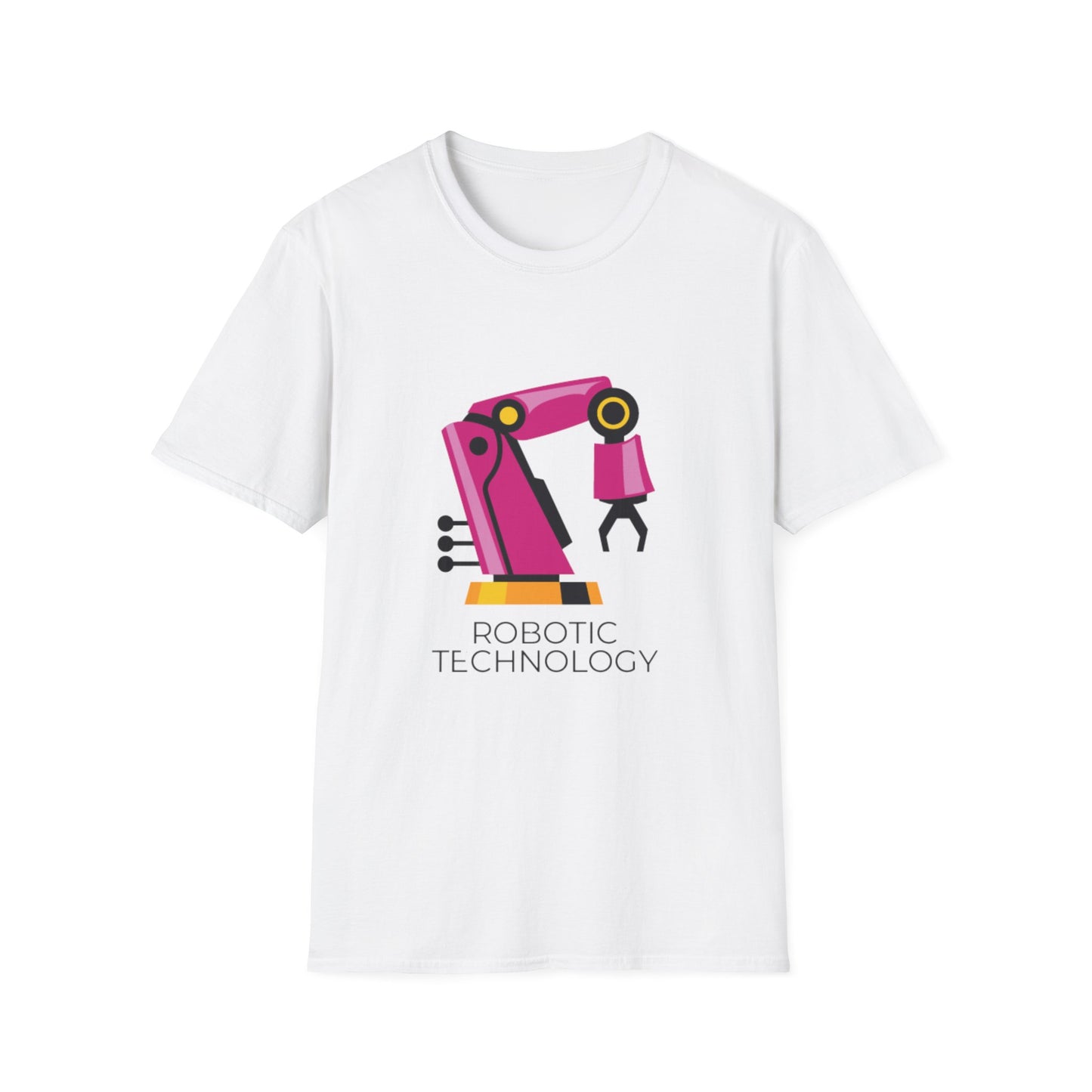 Robotic Technology Unisex Softstyle T-Shirt - Perfect Gift for Tech Enthusiasts